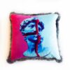 Déco & Co. | Colourful Greek Cushion EY292