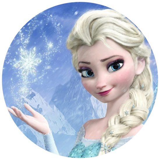 Frozen Elsa – Circle Art - Déco & Co.