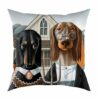 Déco & Co. | Dogs Cushion – EY240