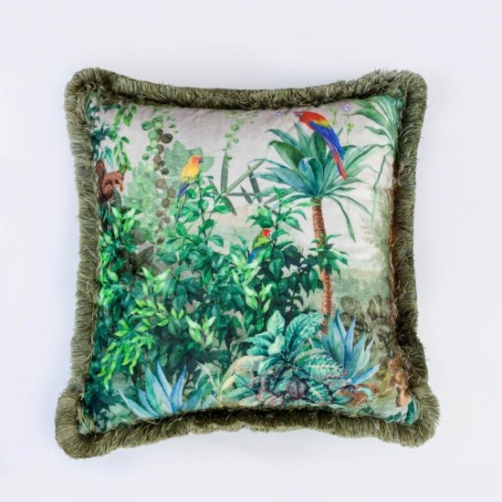 Déco & Co. | Bird Garden Pillow – EY108